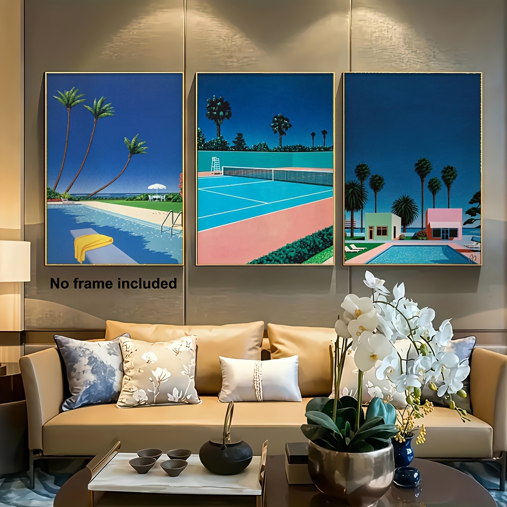 Photography Course - Frameless3pcs pintura decorativa, arte em tela