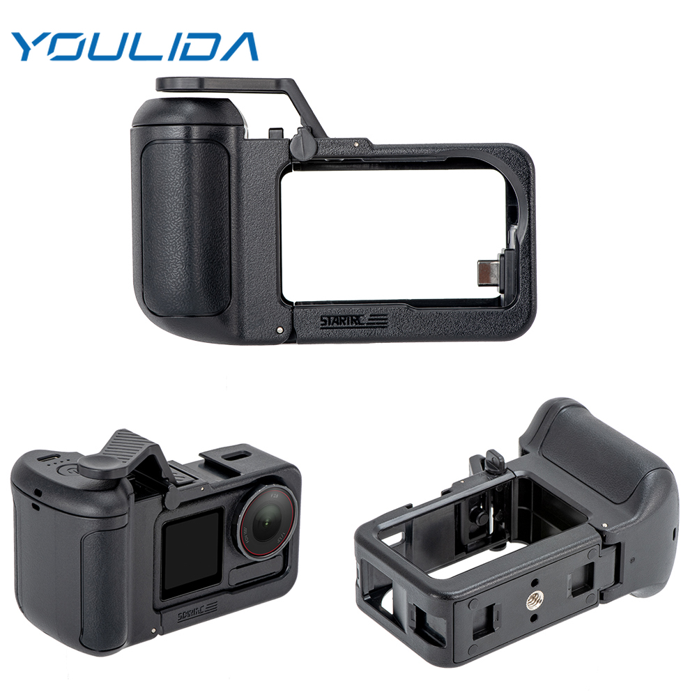 Camera Battery Grip - Para dji ação 5 pro extensão