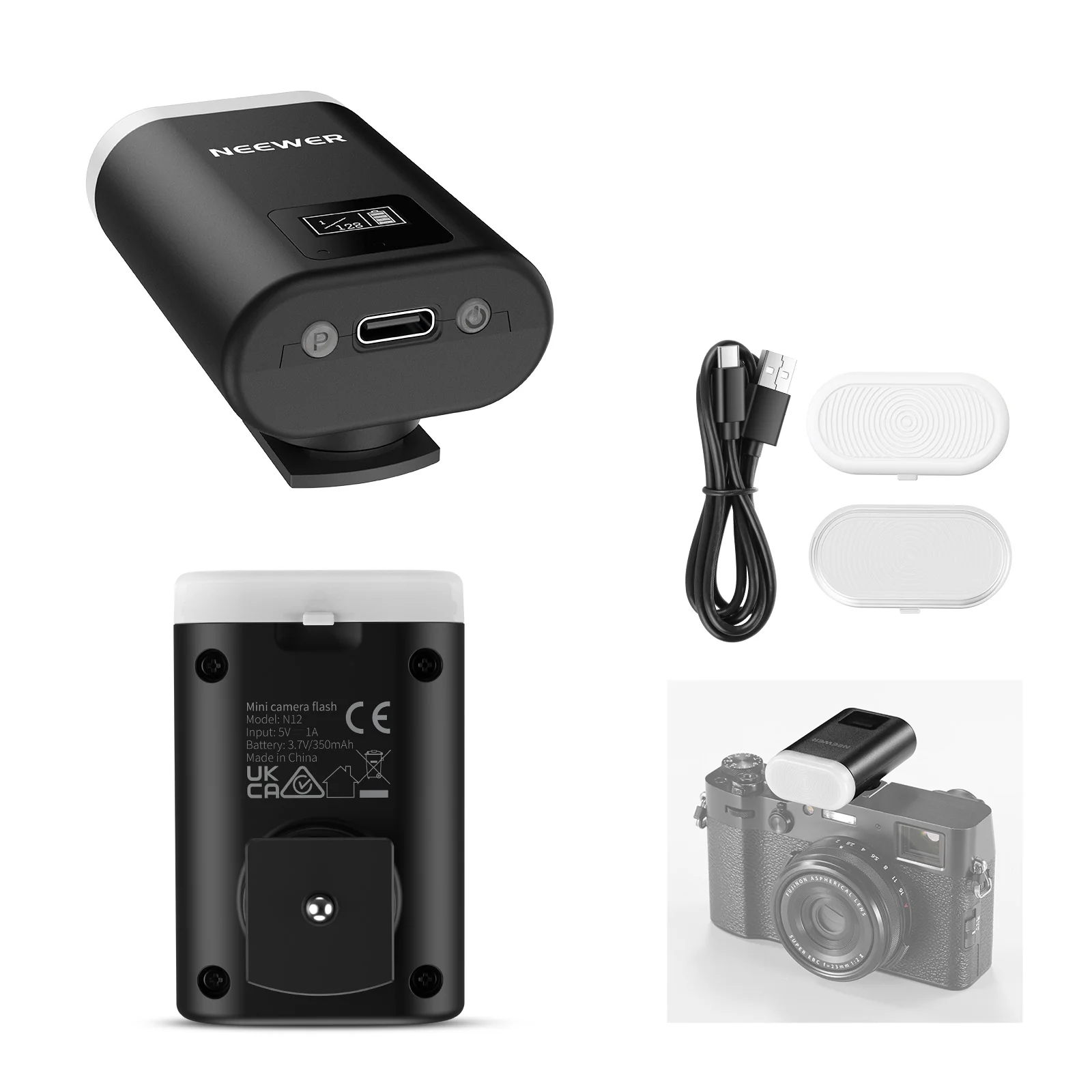 Speedlite Flash External - Flash Externo Compacto Portátil NEEWER N12