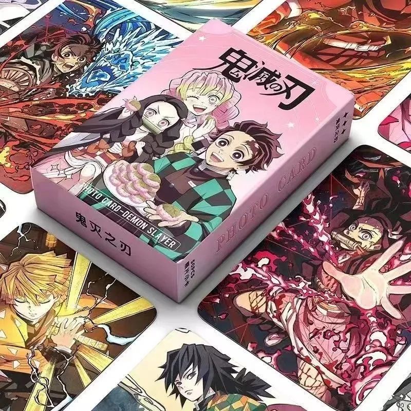 Photography Paper - Novos Cartões Mini Laser Demon Slayer