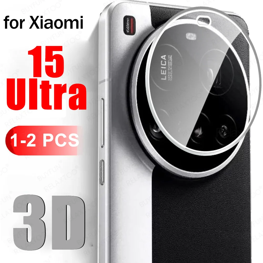 Photography Xiaomi 15 - 1-2 pçs 3d curvo hd câmera