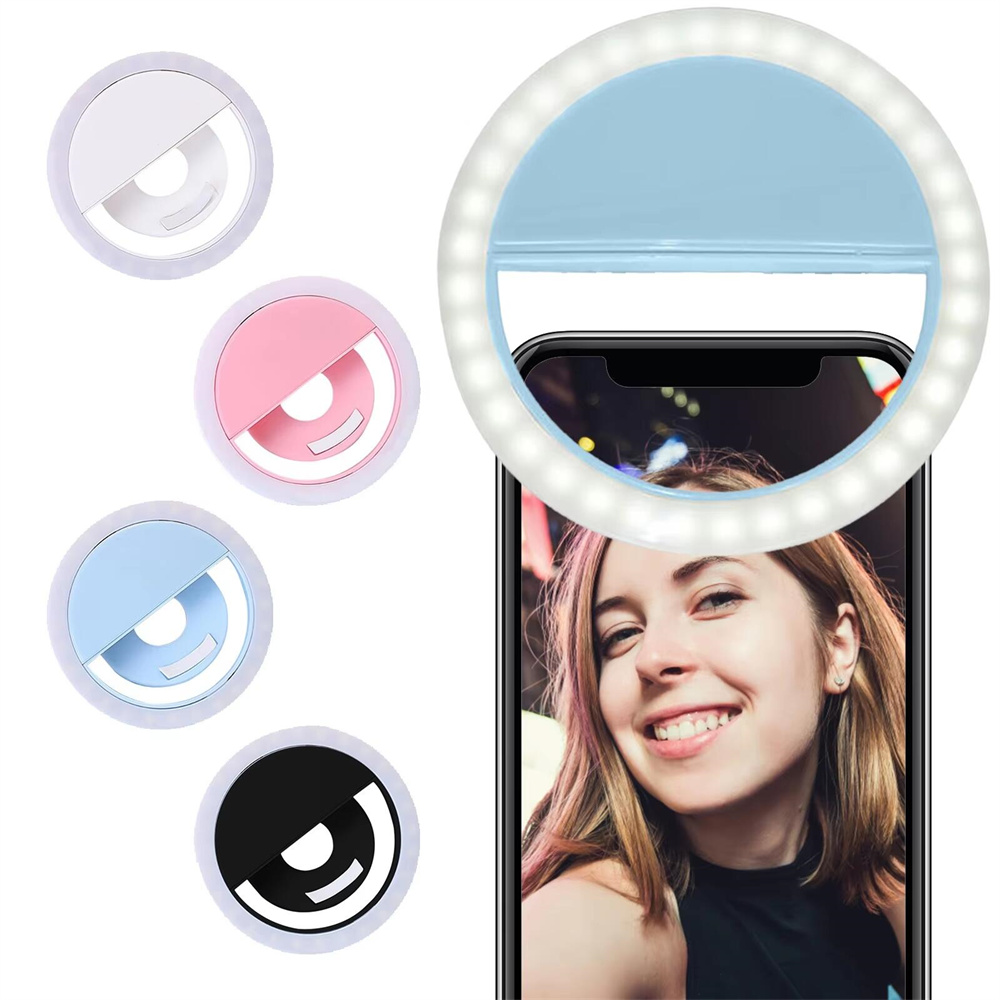 Photography Lighting - Luz de selfie LED com carregamento