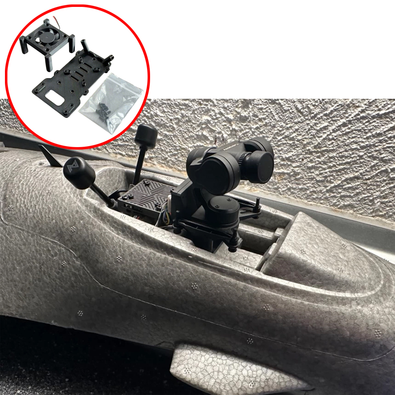Camera Battery Grip - Suporte Fixo para Câmera Gimbal Walksnail