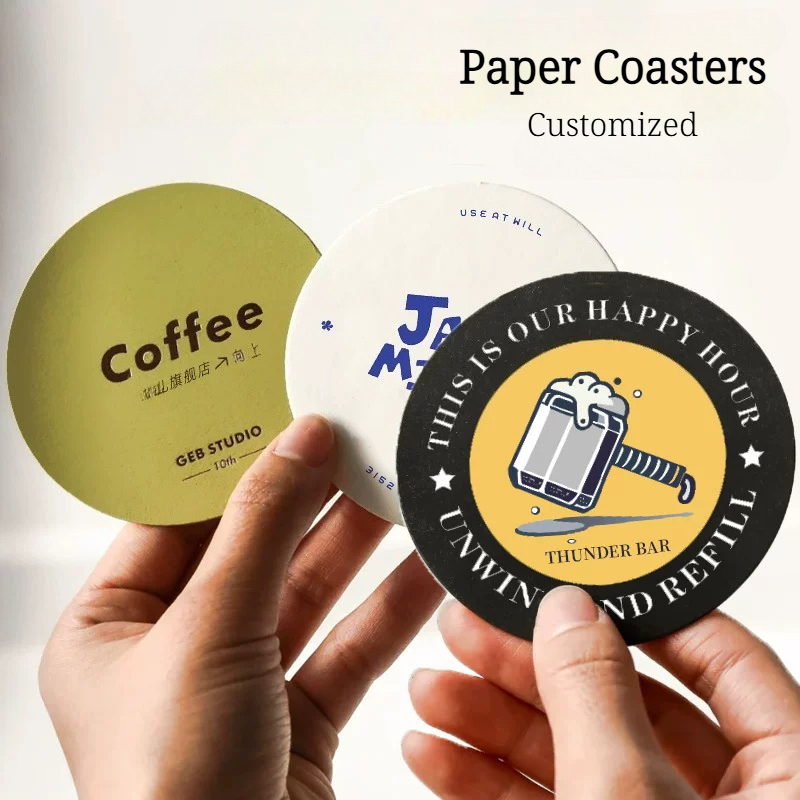Photography Paper - 200PCS Porta-Copos de Papel Personalizados com