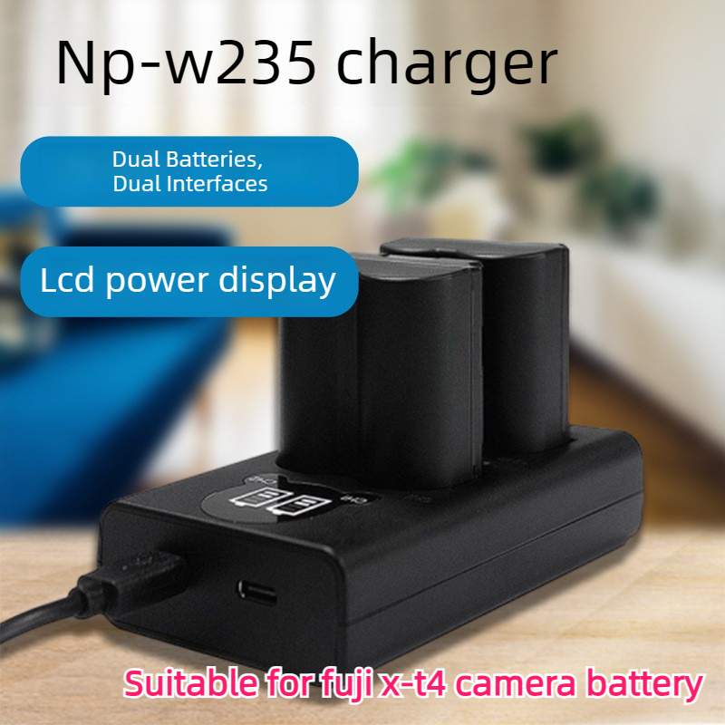 Camera Battery Grip - 2200mAh NP-W235 NP W235 Bateria LCD