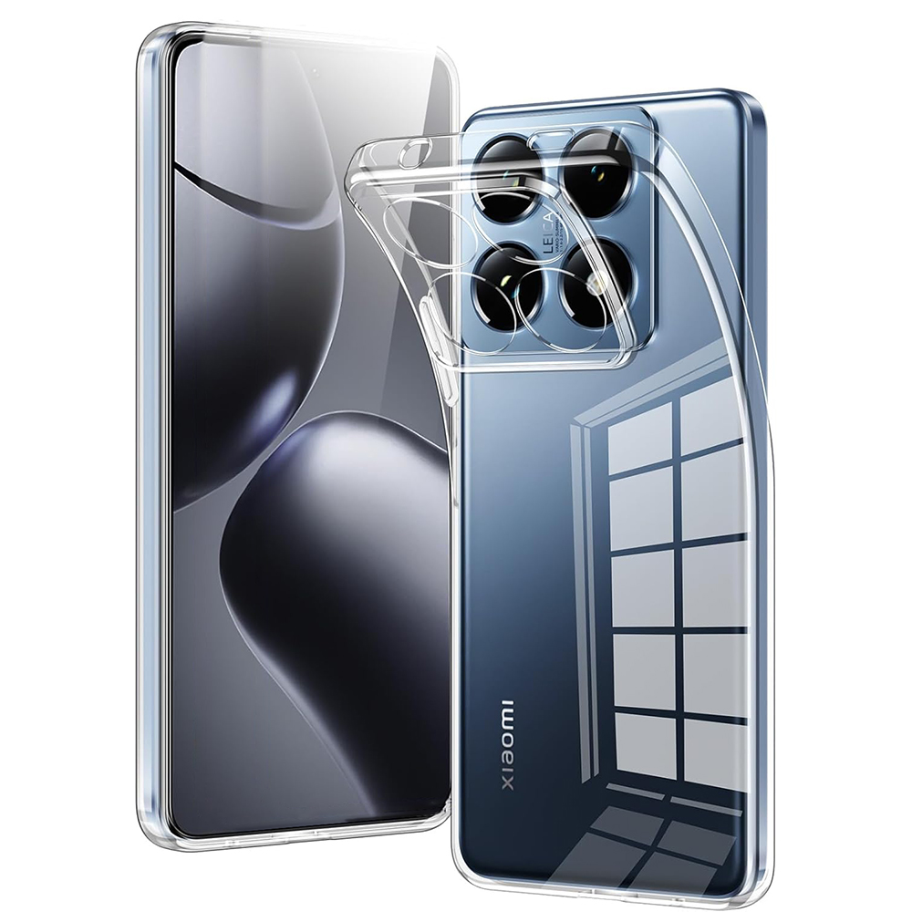 Photography Xiaomi 15 - Capa de Silicone Transparente para Proteção