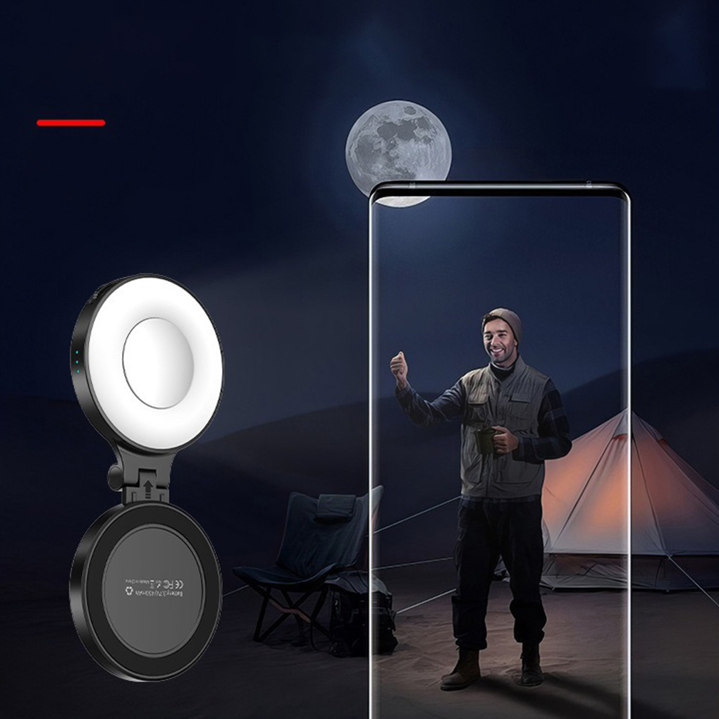 Photography With Iphone 15 - Luzes de preenchimento magnéticas para iphone