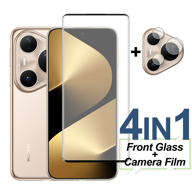Photography Kit Huawei Pura 80 Ultra - Capa completa de vidro temperado para