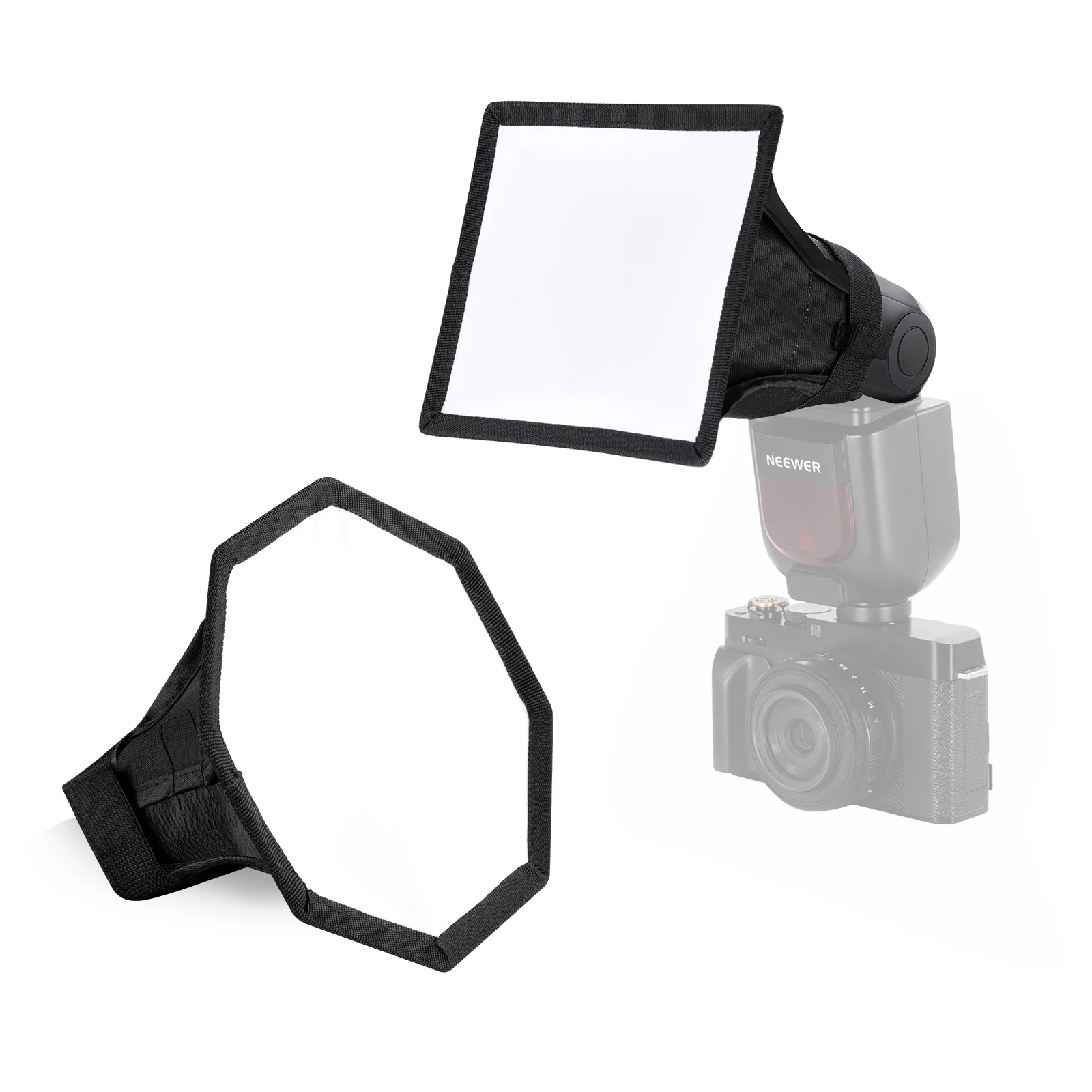 Speedlite Flash External - NEEWER NS5P Difusor de Flash Dobrável