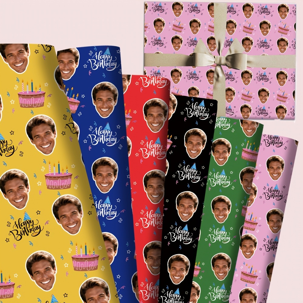 Photography Paper - Papel de Presente Personalizado de Feliz
