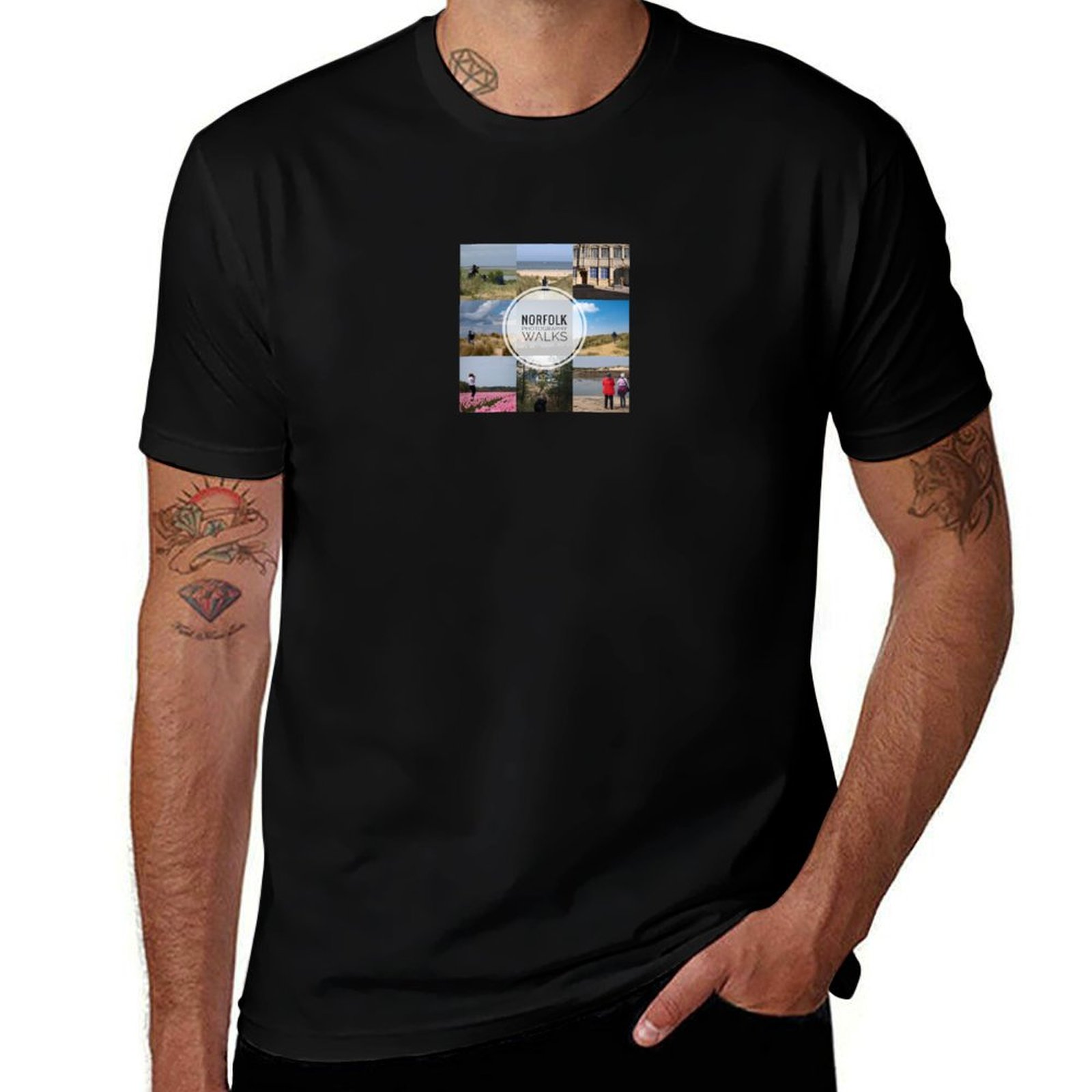 Photography Solo - Camiseta Norfolk Photography Walks com proteção
