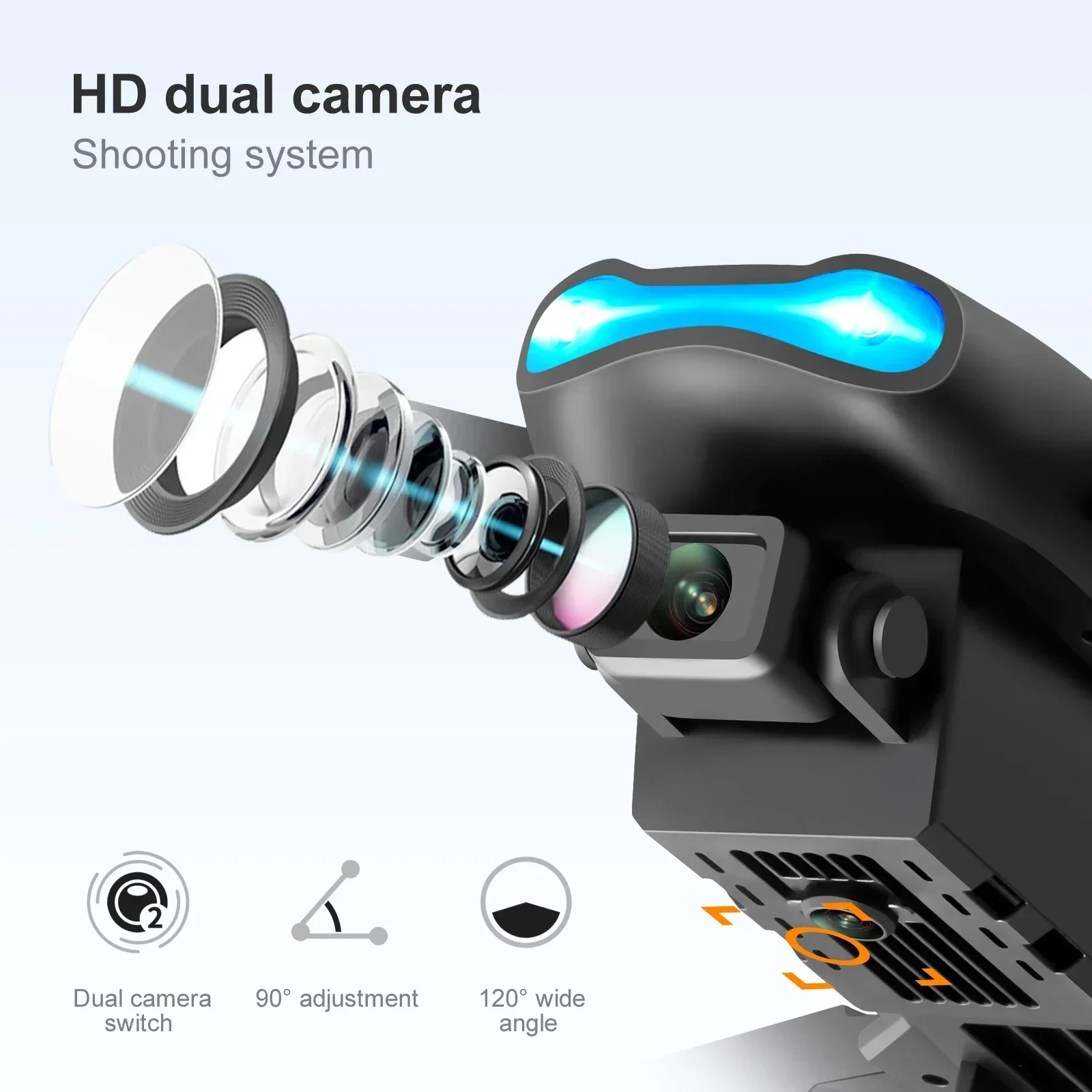 Novo e99 pro hd 4k zangão câme - Photography Drone avaliação e preço