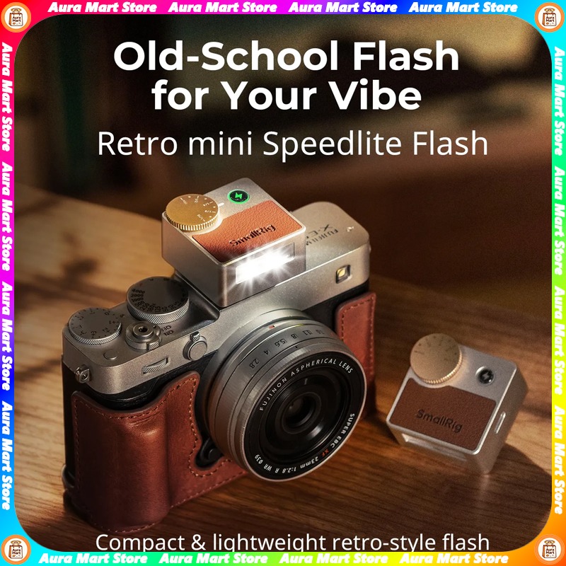 Flash Speedlite Retro Mini Sma - Speedlite Flash External avaliação e preço