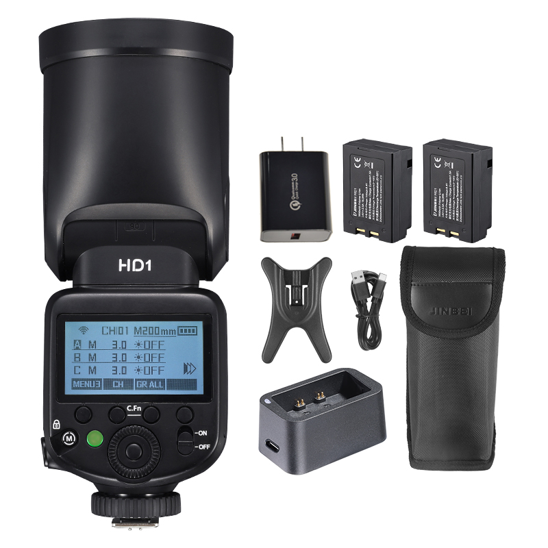 Kit de Flash para Câmera JINBE - Photography Lighting avaliação e preço