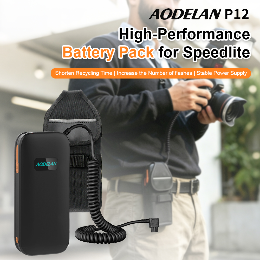 Bateria Externa Portátil AODEL - Speedlite Flash External avaliação e preço
