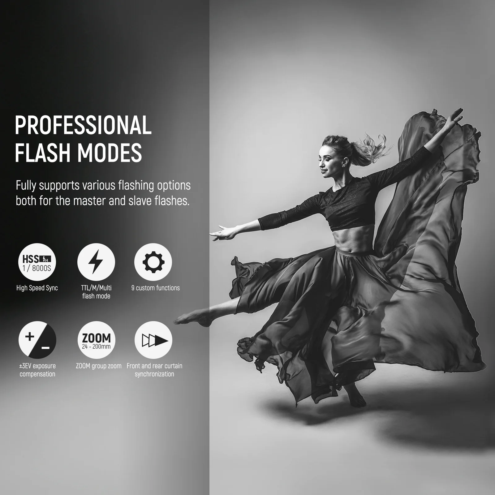 NEEWER QPRO TTL Disparador de  - Speedlite Flash External avaliação e preço
