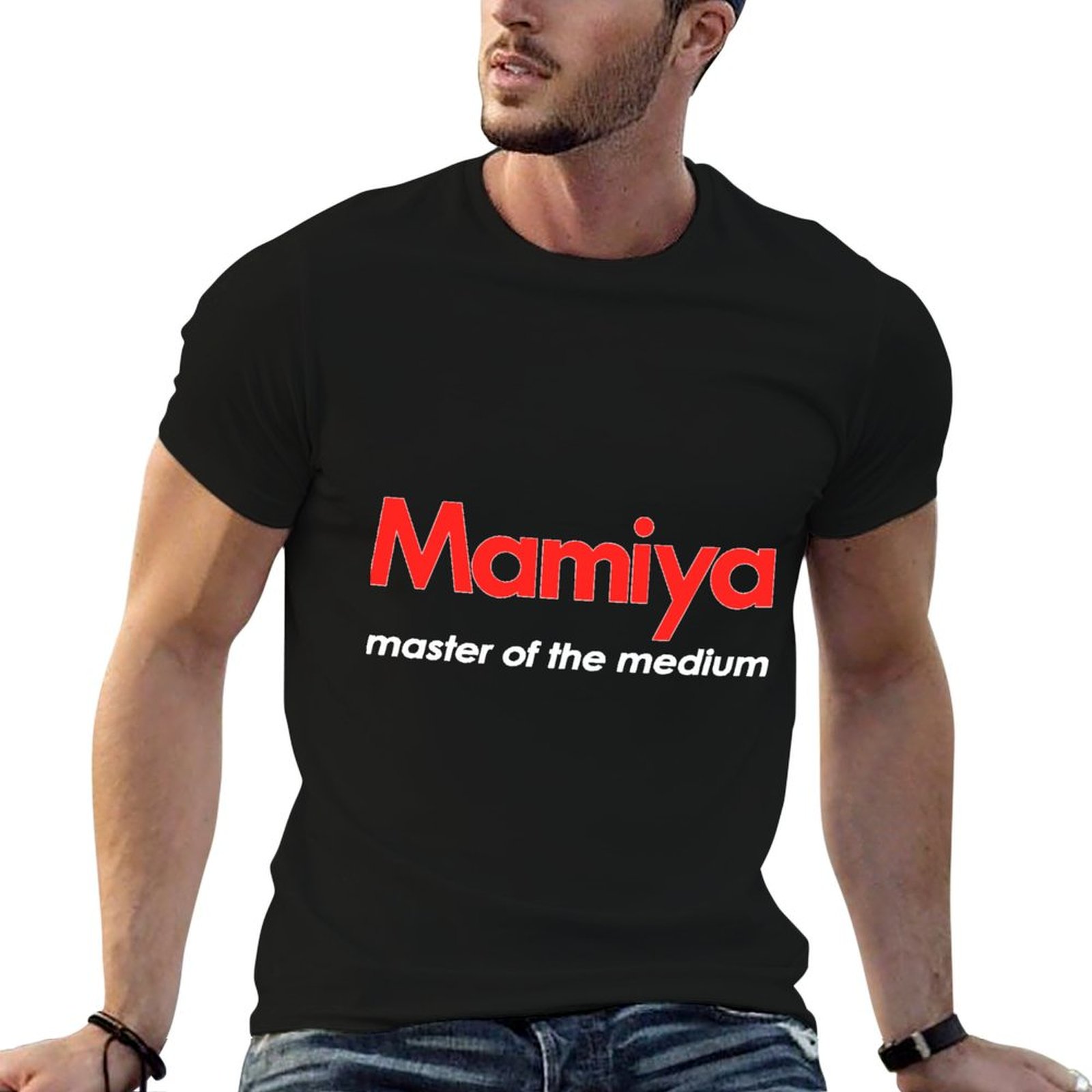 Camiseta com logotipo da Mamiy - Photography Solo avaliação e preço
