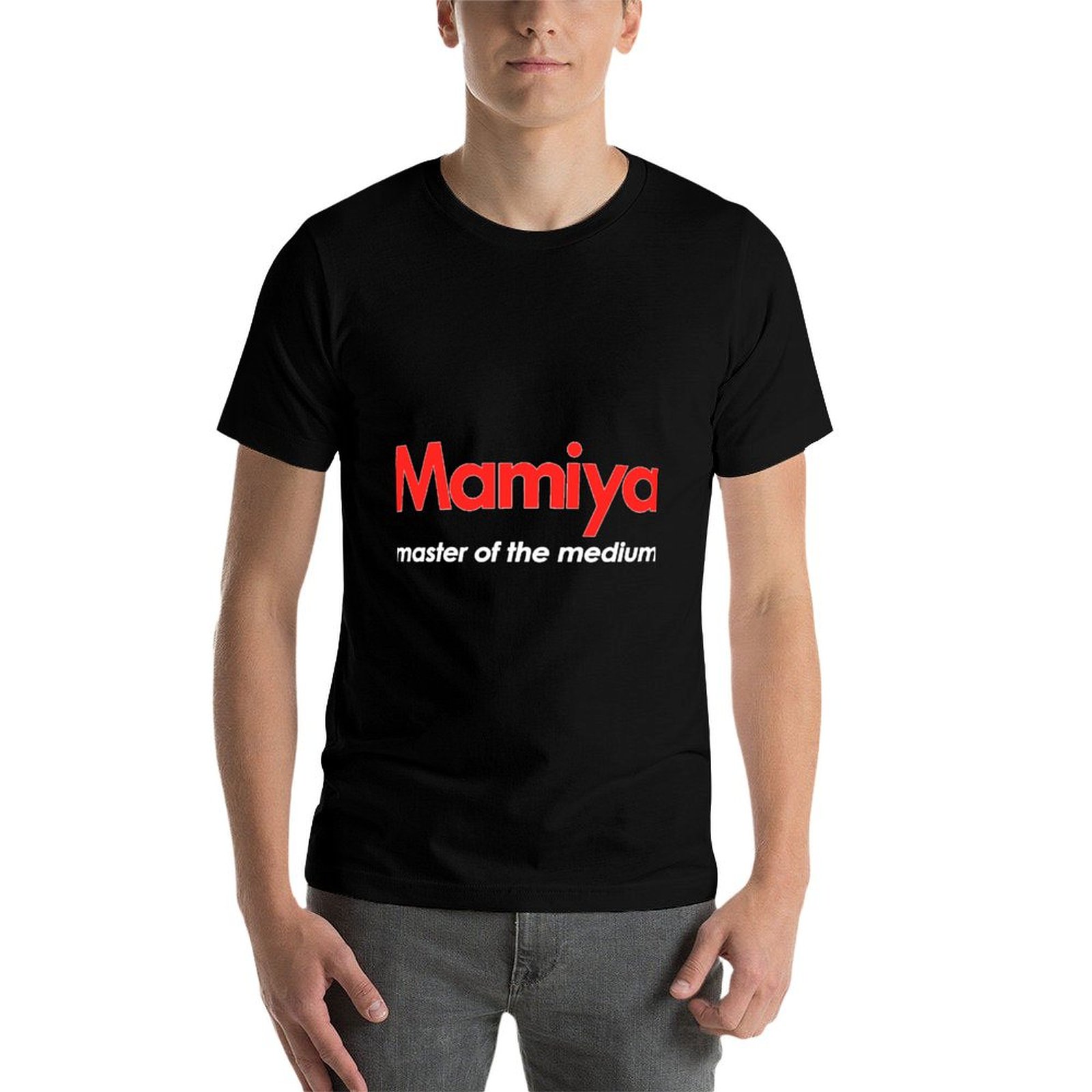 Camiseta com logotipo da Mamiy - Photography Solo avaliação e preço