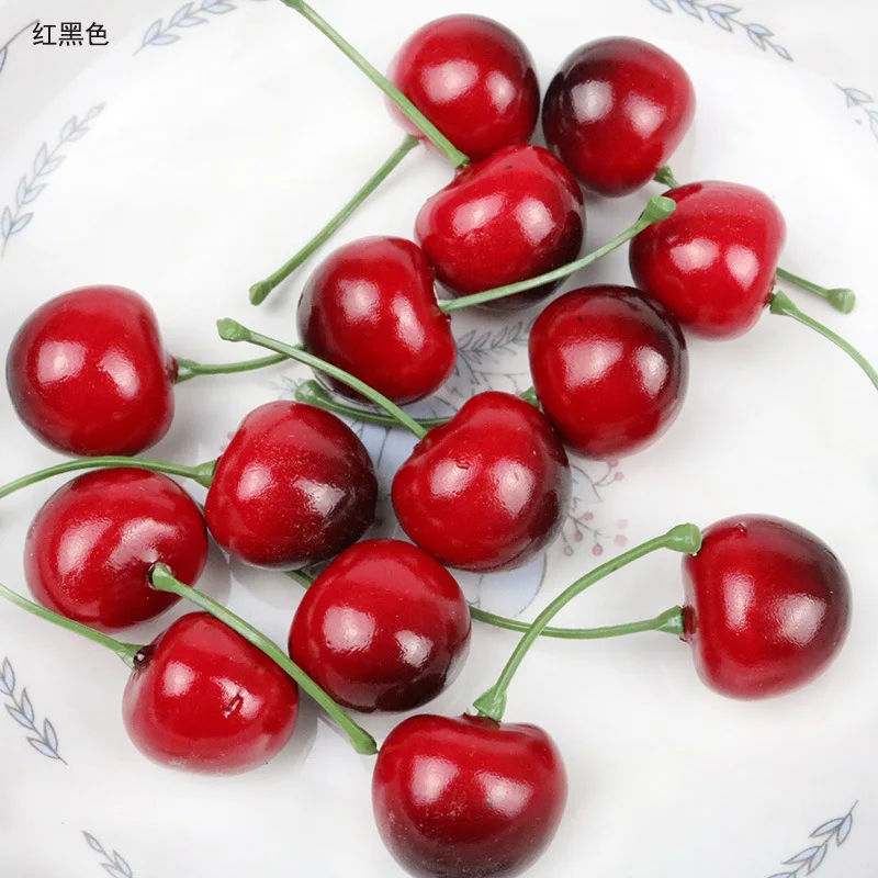 30 pçs simulação de cereja fal - Photography Food avaliação e preço