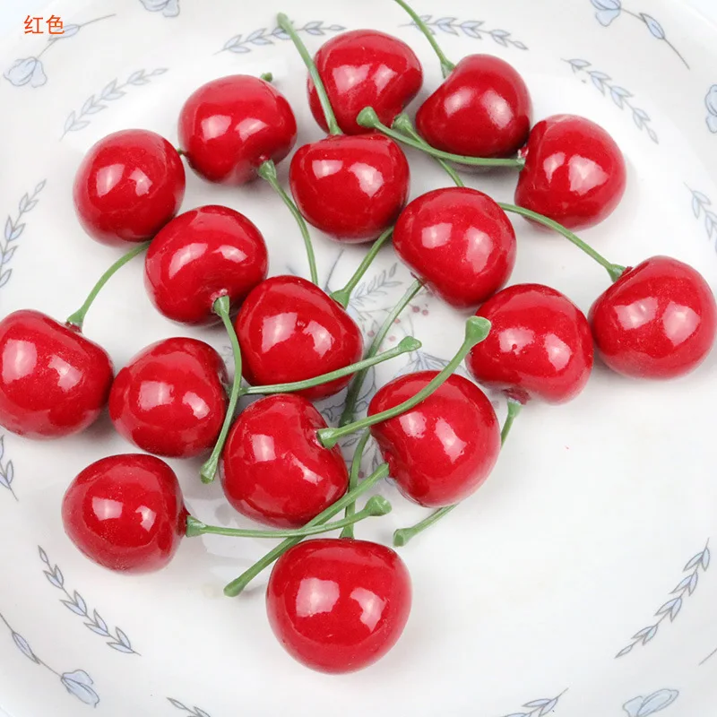 30 pçs simulação de cereja fal - Photography Food avaliação e preço