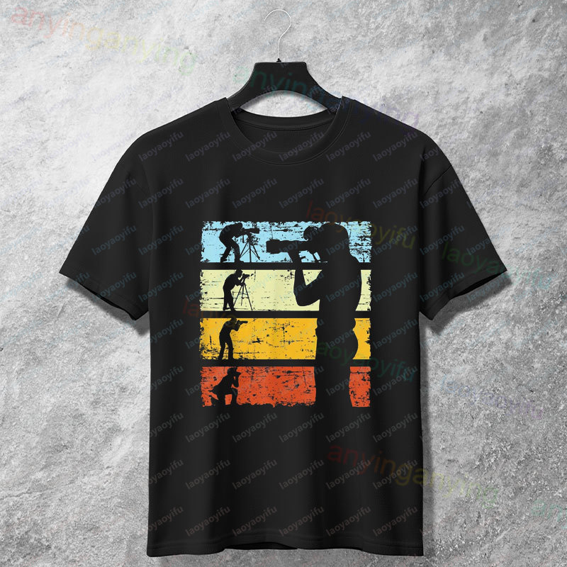 Camiseta Gráfica com Design de - Photography Graphic Design avaliação e preço