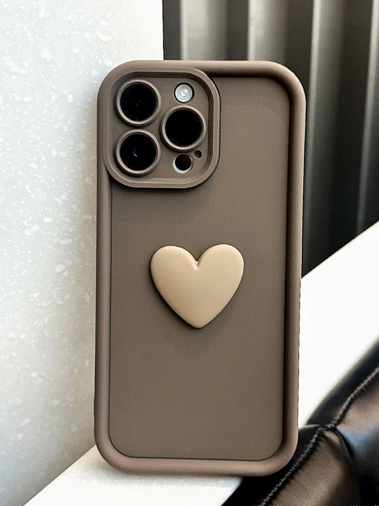 Capa de Silicone 3D Coração Fo - Photography Xiaomi 15 avaliação e preço
