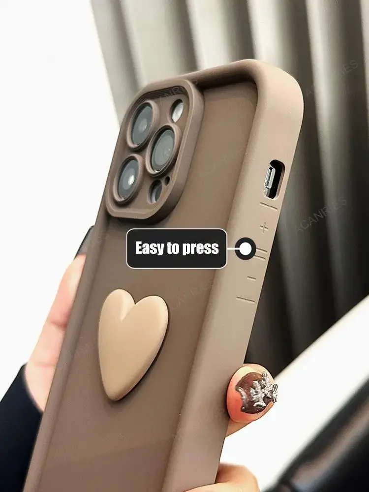 Capa de Silicone 3D Coração Fo - Photography Xiaomi 15 avaliação e preço
