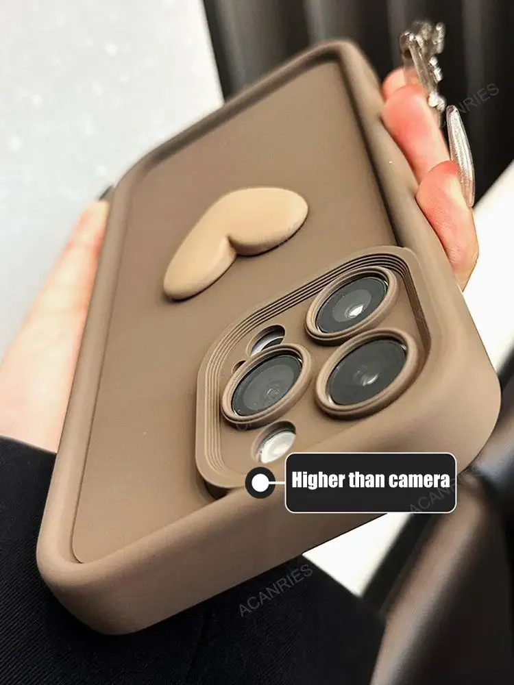 Capa de Silicone 3D Coração Fo - Photography Xiaomi 15 avaliação e preço