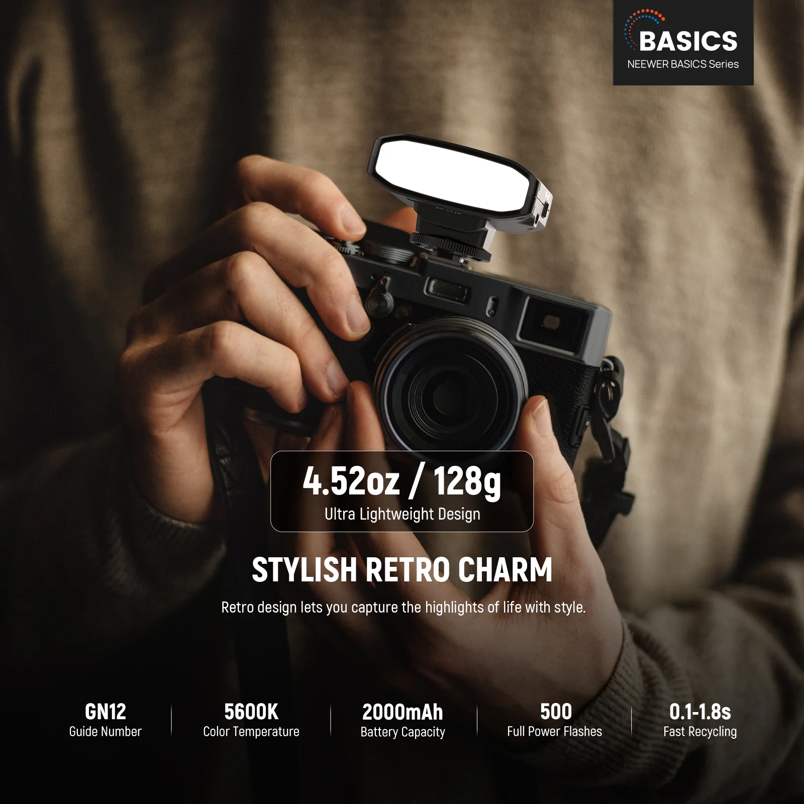 NEEWER BASICS Z120 SE 5600K Mi - Speedlite Flash External avaliação e preço