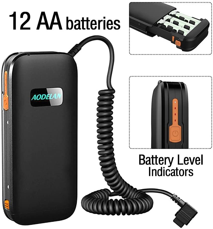 Aodelan-flash externo para rec - Speedlite Flash External avaliação e preço