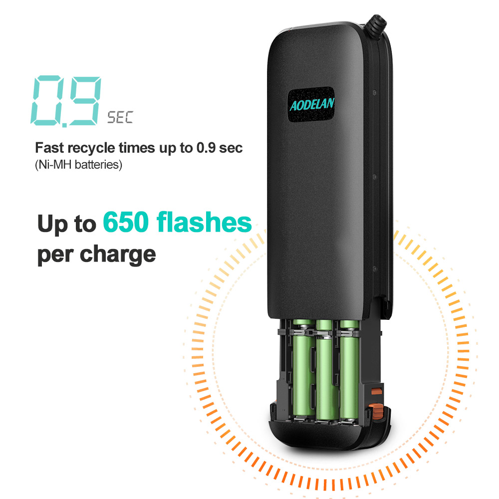 Aodelan-flash externo para rec - Speedlite Flash External avaliação e preço