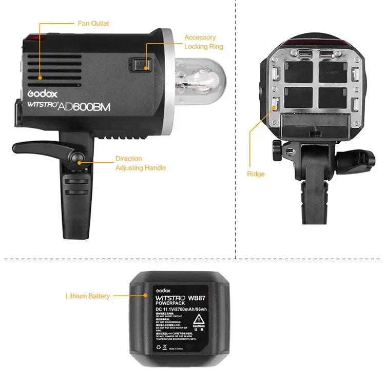 2026 Premium AD600BM 600W Flas - Photography Lighting avaliação e preço