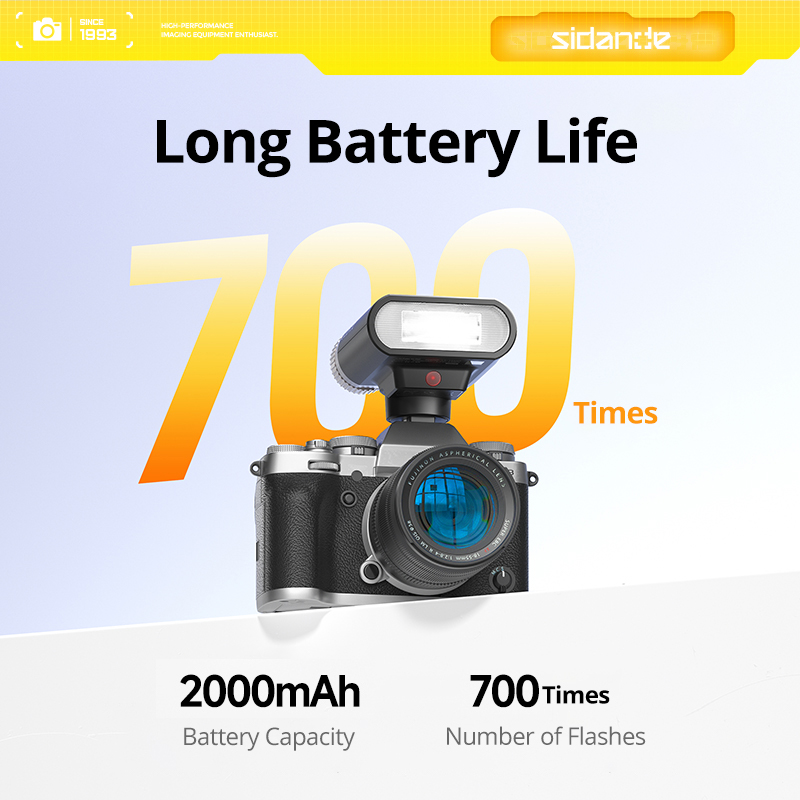 Flash Externo SIDANDE S1 Mini  - Speedlite Flash External avaliação e preço