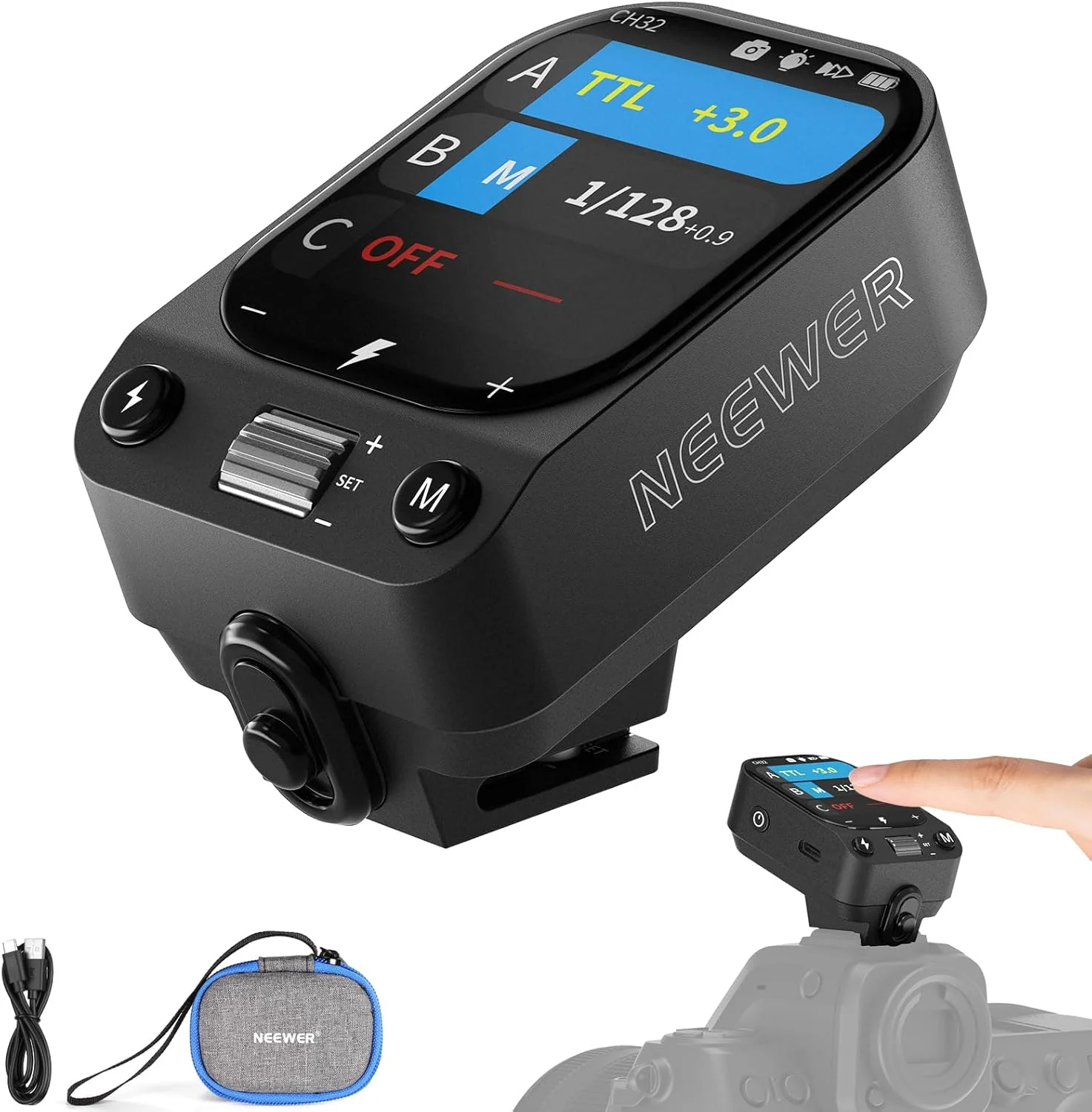 Transmissor de Flash Sem Fio N - Speedlite Flash External avaliação e preço
