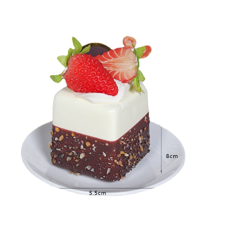 1 Peça de Bolo de Frutas Artif - Photography Food avaliação e preço