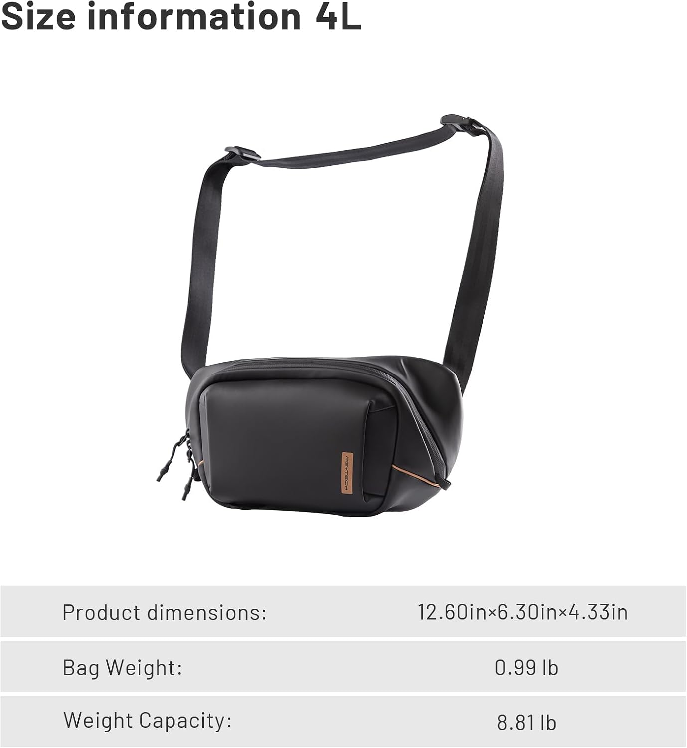 Bolsa de Câmera PGYTECH 4L com - Photography Solo avaliação e preço