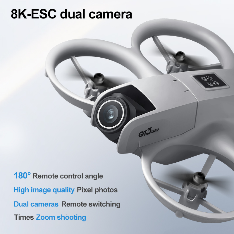 Novo GT3 com tela Mini Drone 8 - Photography Drone avaliação e preço